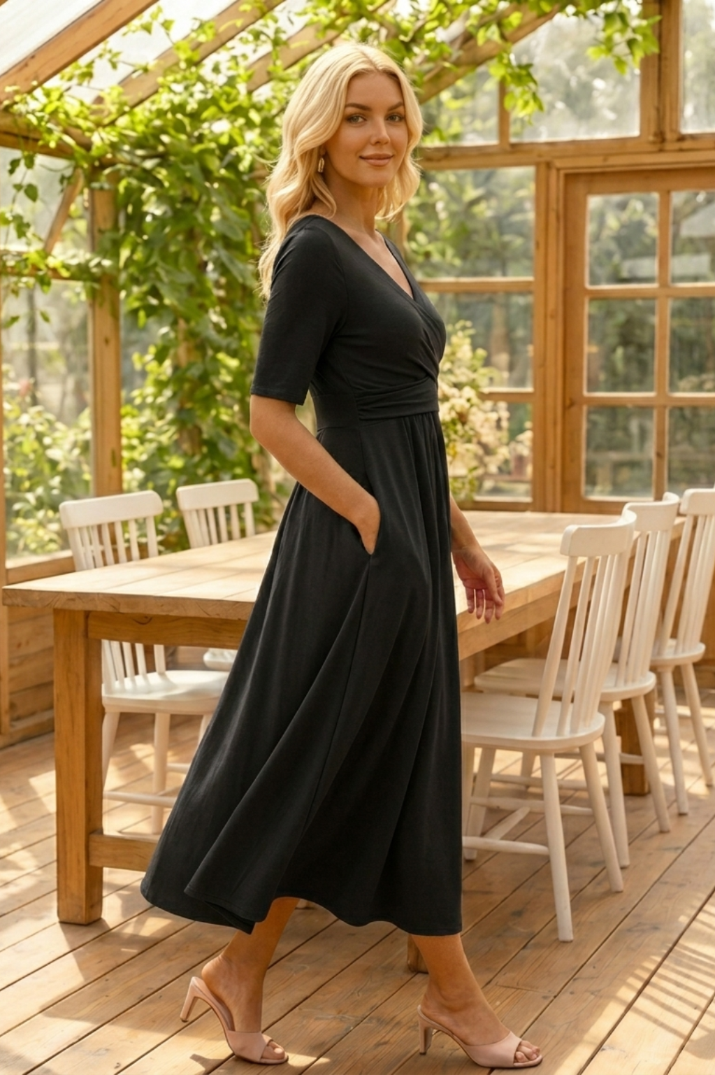 Sofia | Short-Sleeve Dress