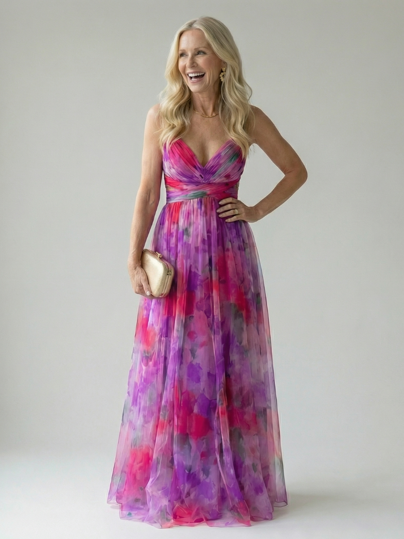 Valleria | Soft Wrap Maxi Dress