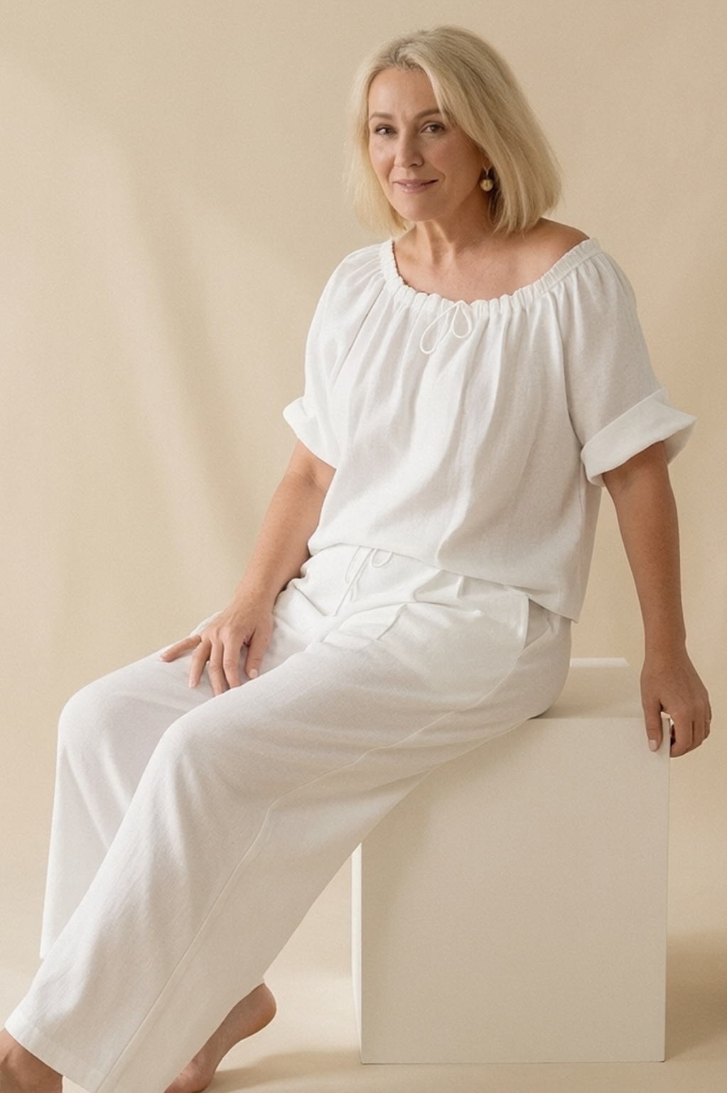 Mira | Summer Linen Set