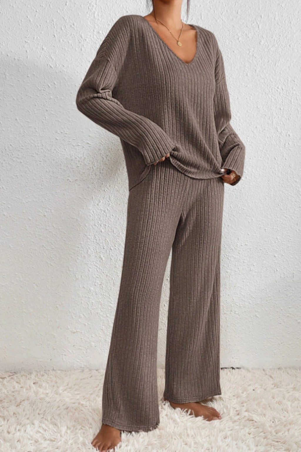 Hanna | Soft Ribbed Lounge Set