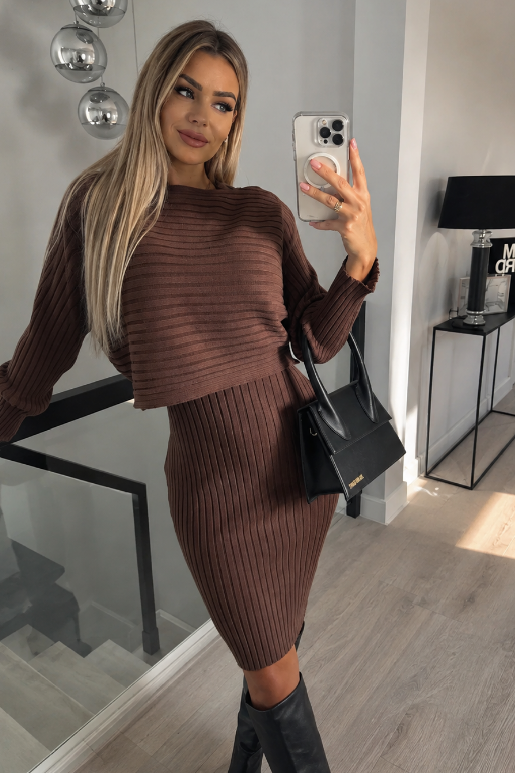 Livia | Knit 2-in-1 Dress Set