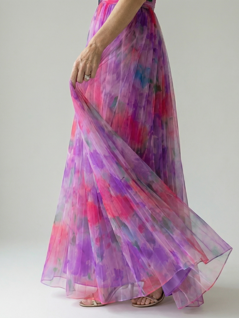 Valleria | Soft Wrap Maxi Dress
