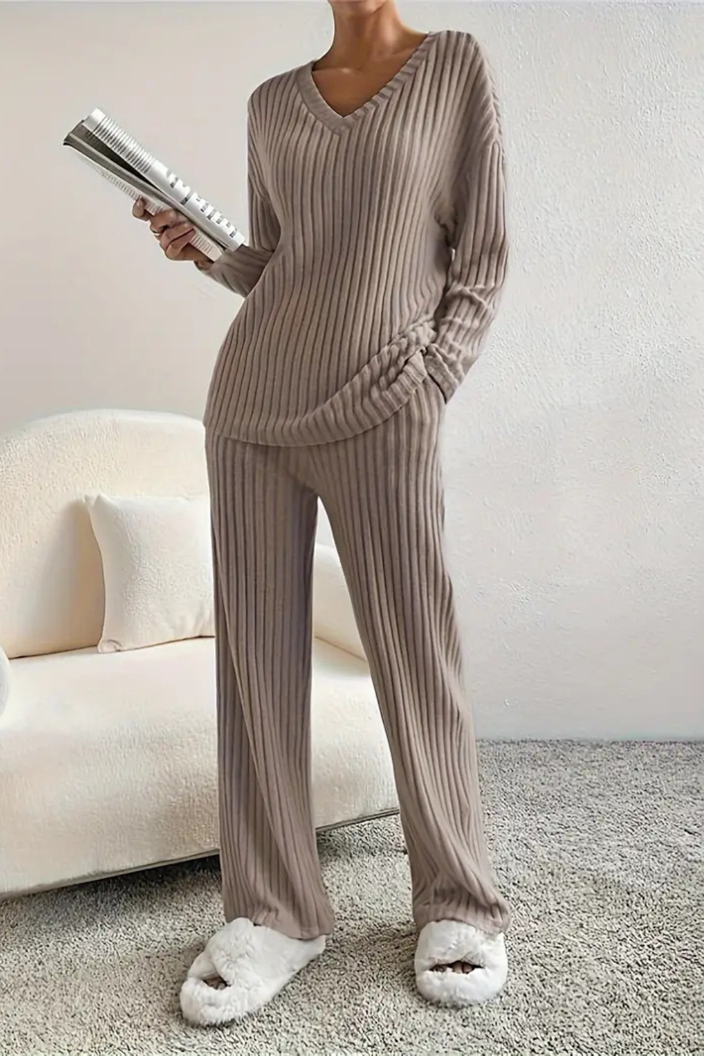 Hanna | Soft Ribbed Lounge Set