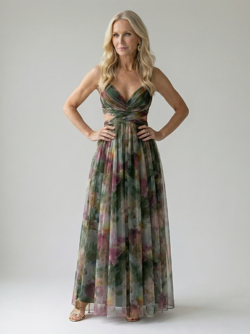 Valleria | Soft Wrap Maxi Dress