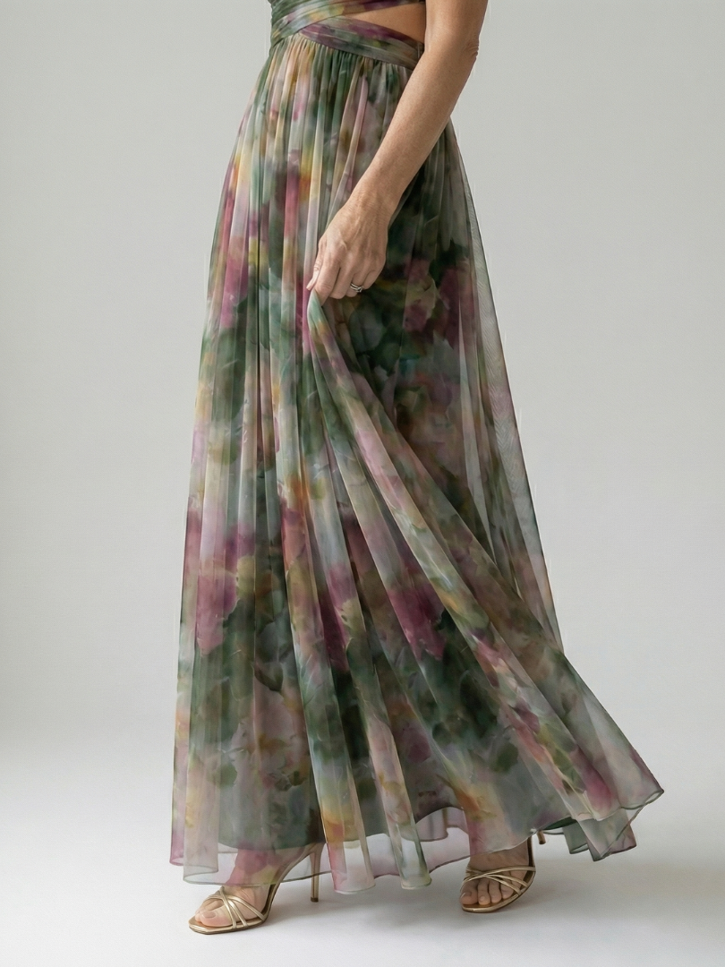 Valleria | Soft Wrap Maxi Dress