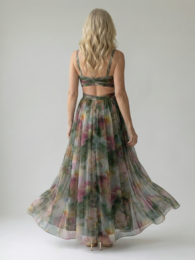 Valleria | Soft Wrap Maxi Dress