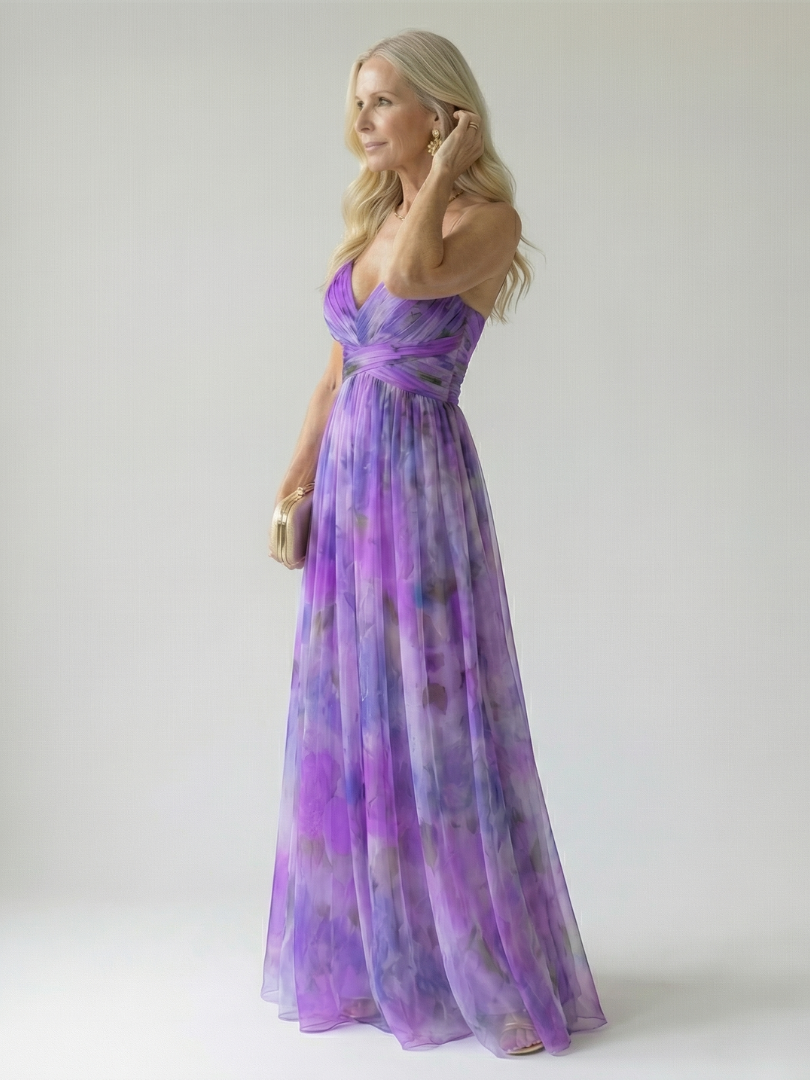 Valleria | Soft Wrap Maxi Dress