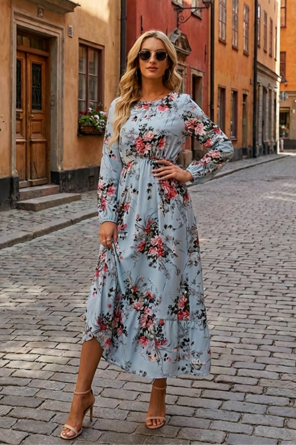 Lena | Floral Dress