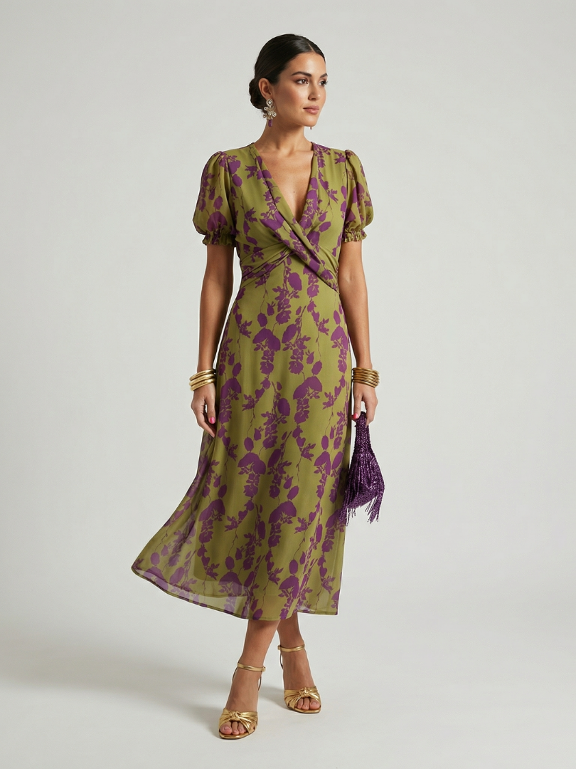 Marivelle | Relaxed Floral Midi Dress