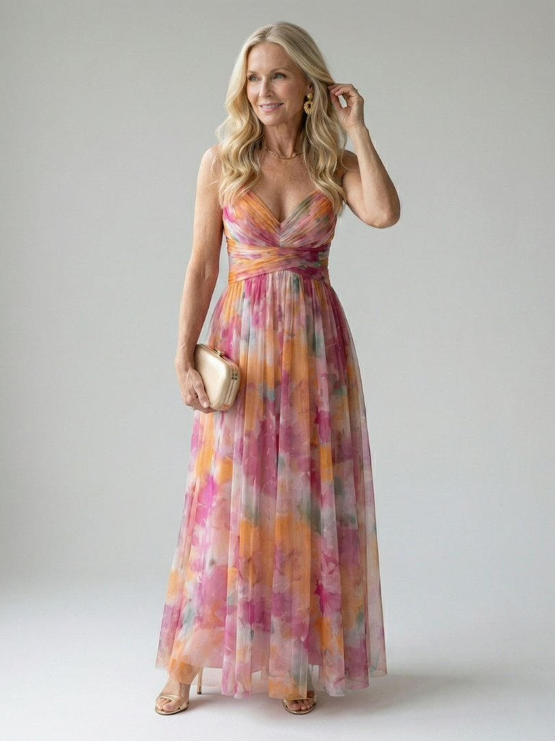 Valleria | Soft Wrap Maxi Dress