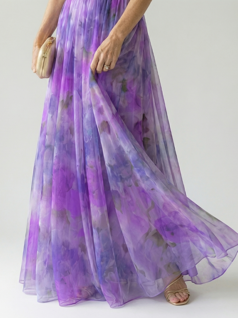 Valleria | Soft Wrap Maxi Dress