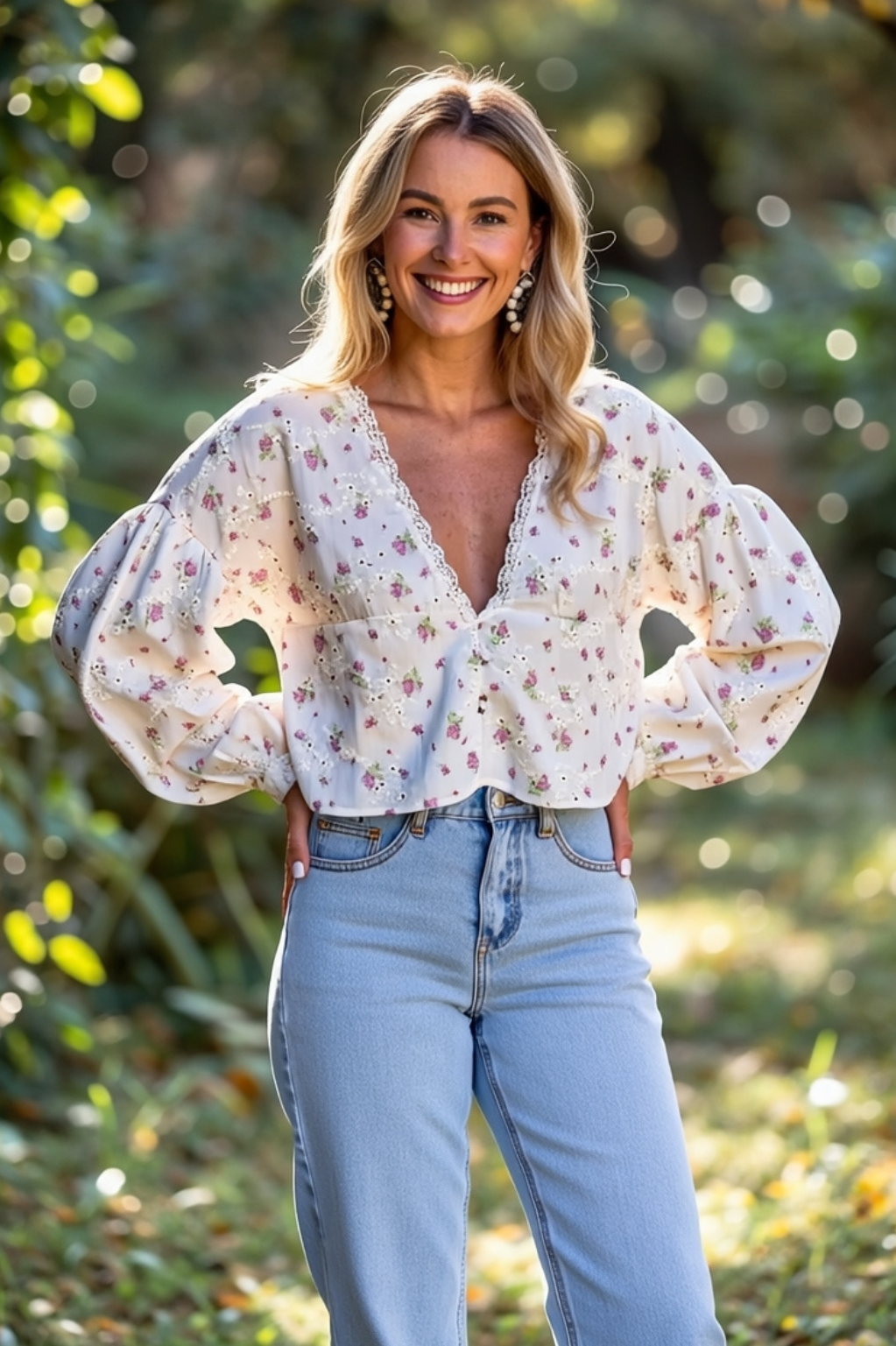 Élise | Fleur Blouse