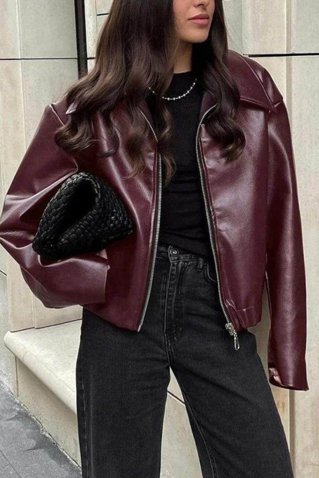 Elvira | Burgundy Jacket