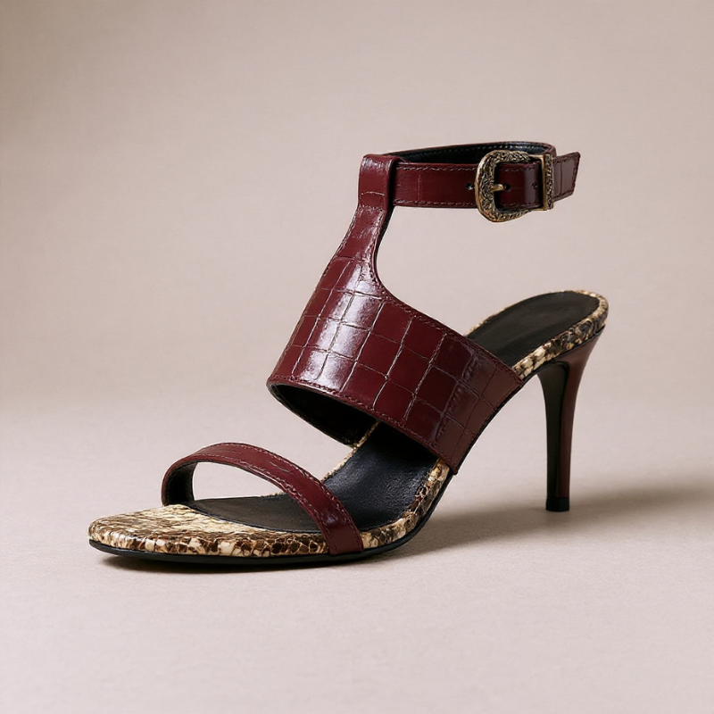 Veloria | Strap Heel Sandal