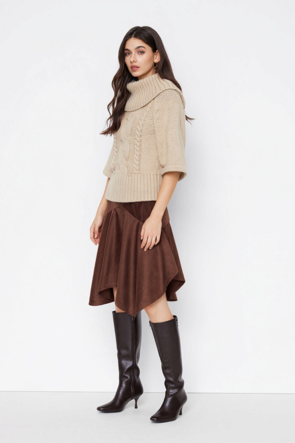 Noelle | Soft Cable Knit Sweater