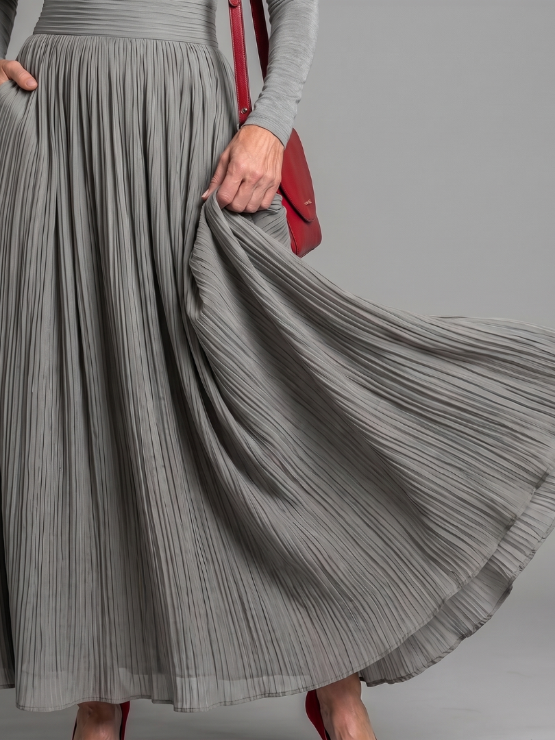Margot | Turtleneck Midi Dress