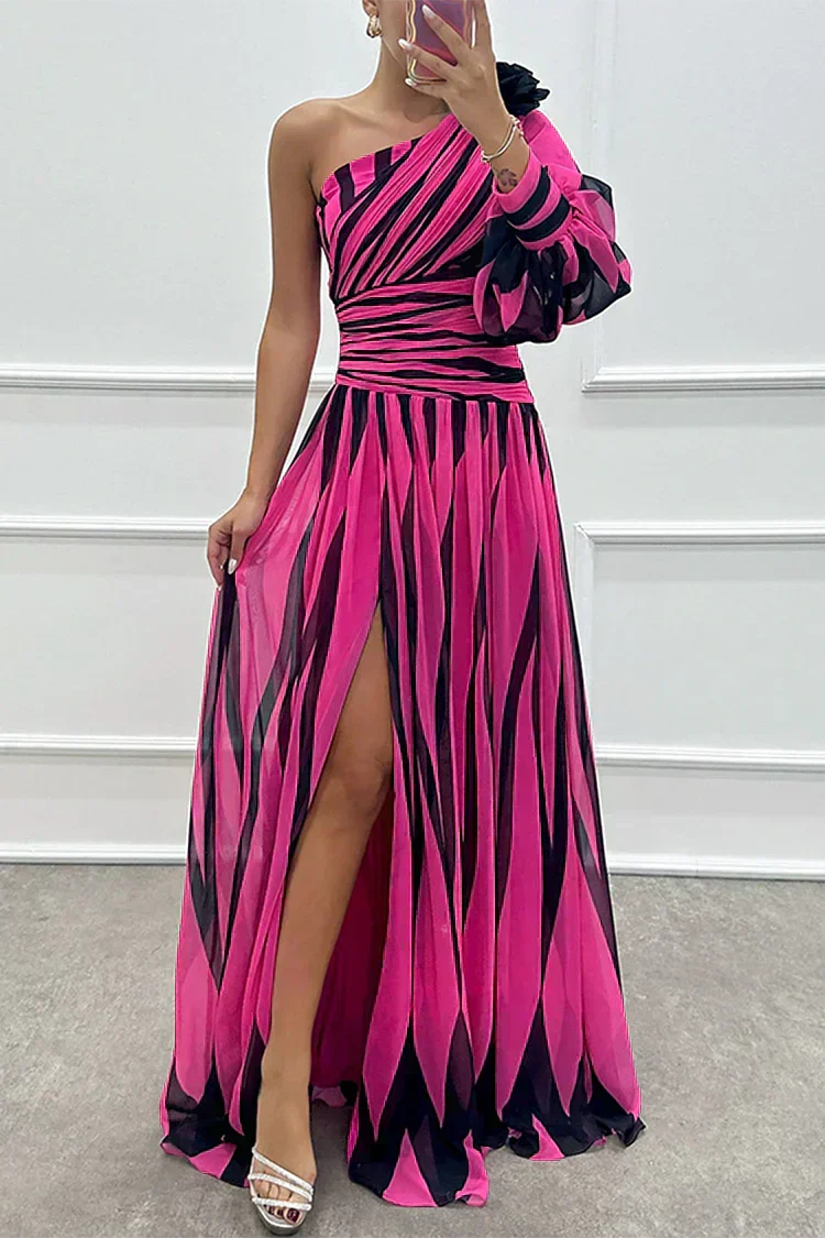 Tessa | Elegant Striped Maxi Dress