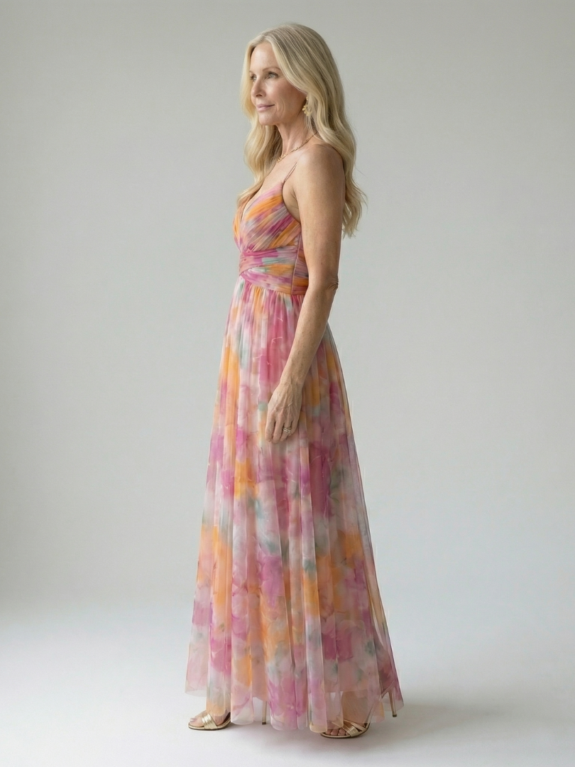 Valleria | Soft Wrap Maxi Dress