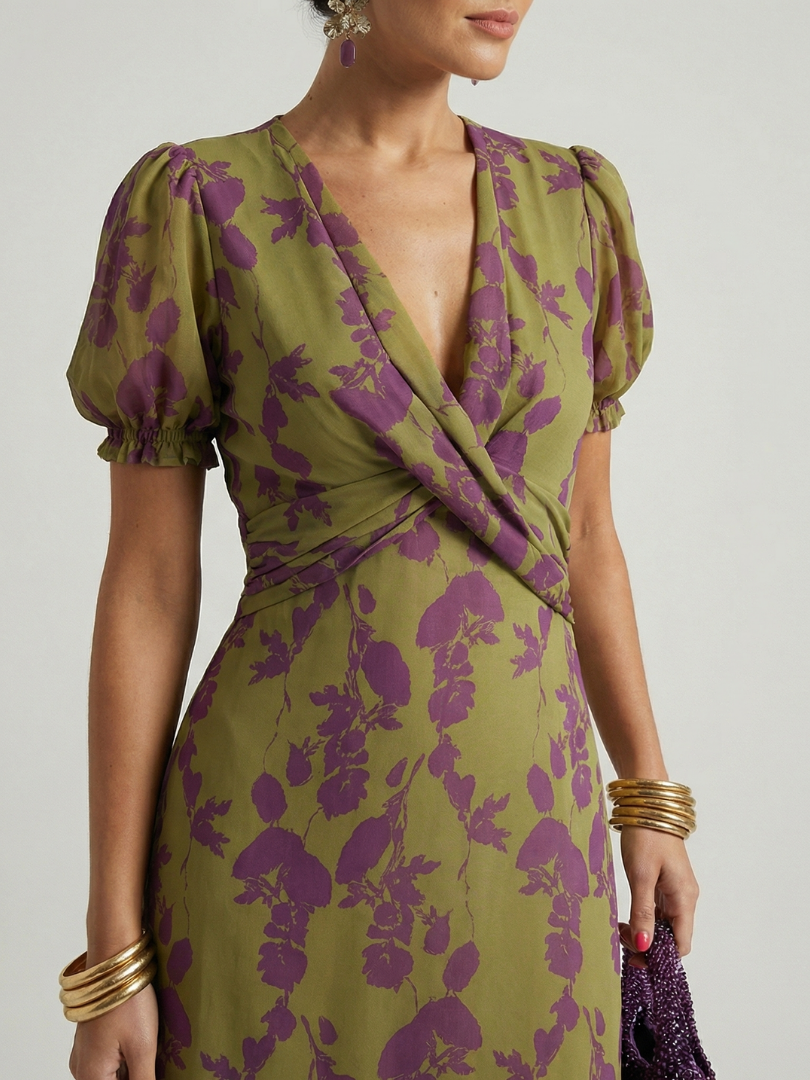 Marivelle | Relaxed Floral Midi Dress