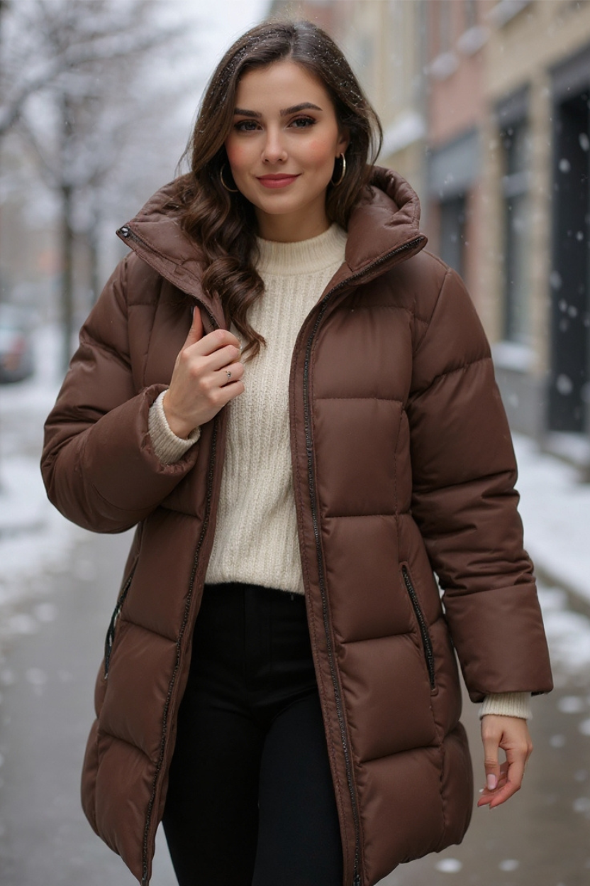 Elsa | Long Puffer Jacket