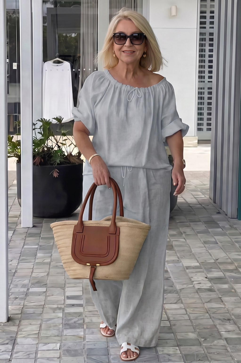 Mira | Summer Linen Set