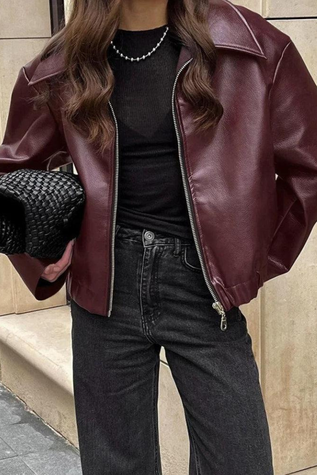 Elvira | Burgundy Jacket