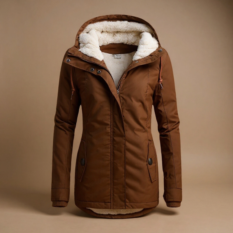 Elina | Lined Winter Jacket