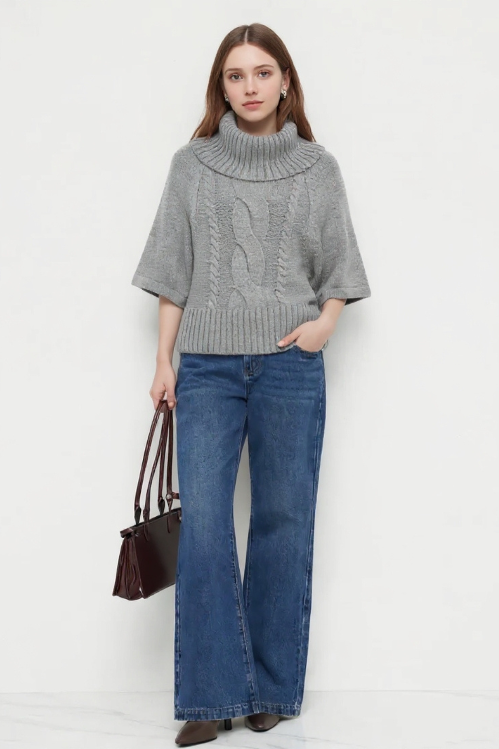 Noelle | Soft Cable Knit Sweater