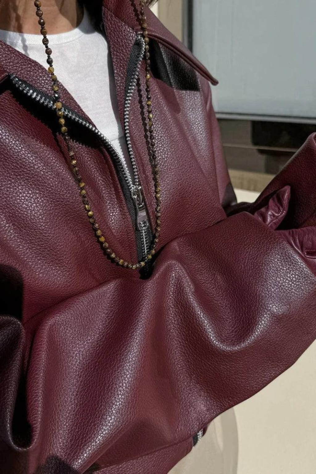 Elvira | Burgundy Jacket