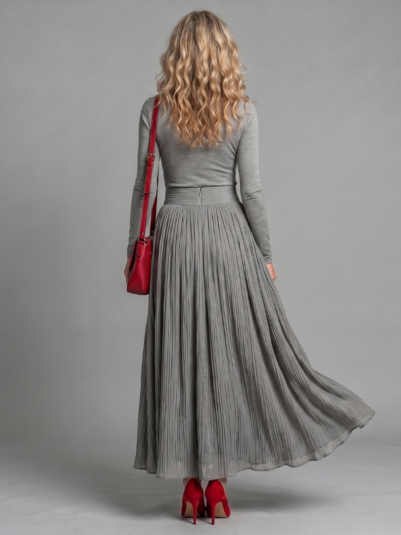 Margot | Turtleneck Midi Dress