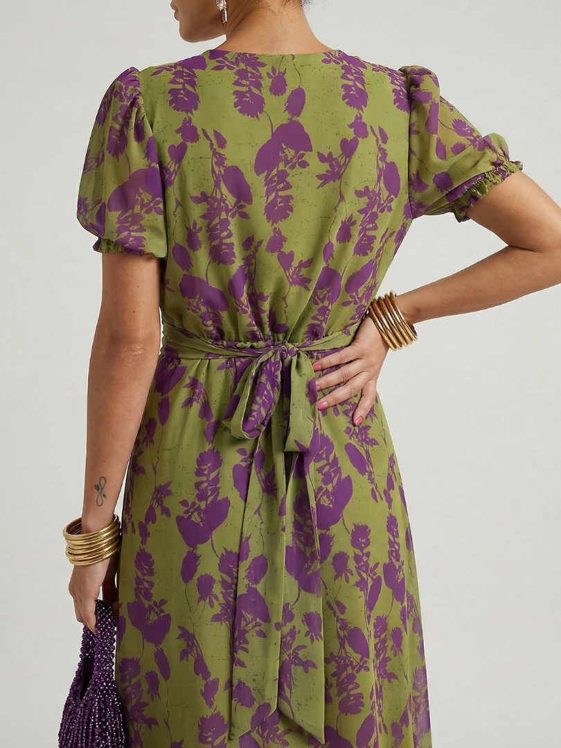 Marivelle | Relaxed Floral Midi Dress