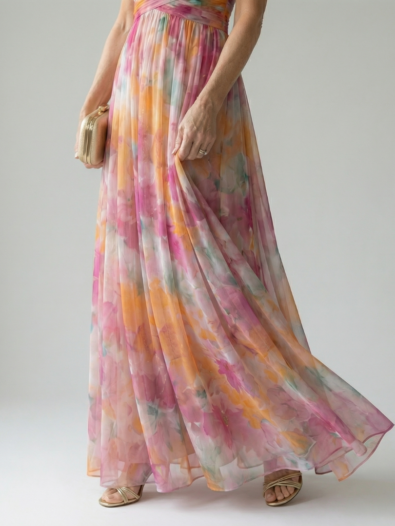 Valleria | Soft Wrap Maxi Dress