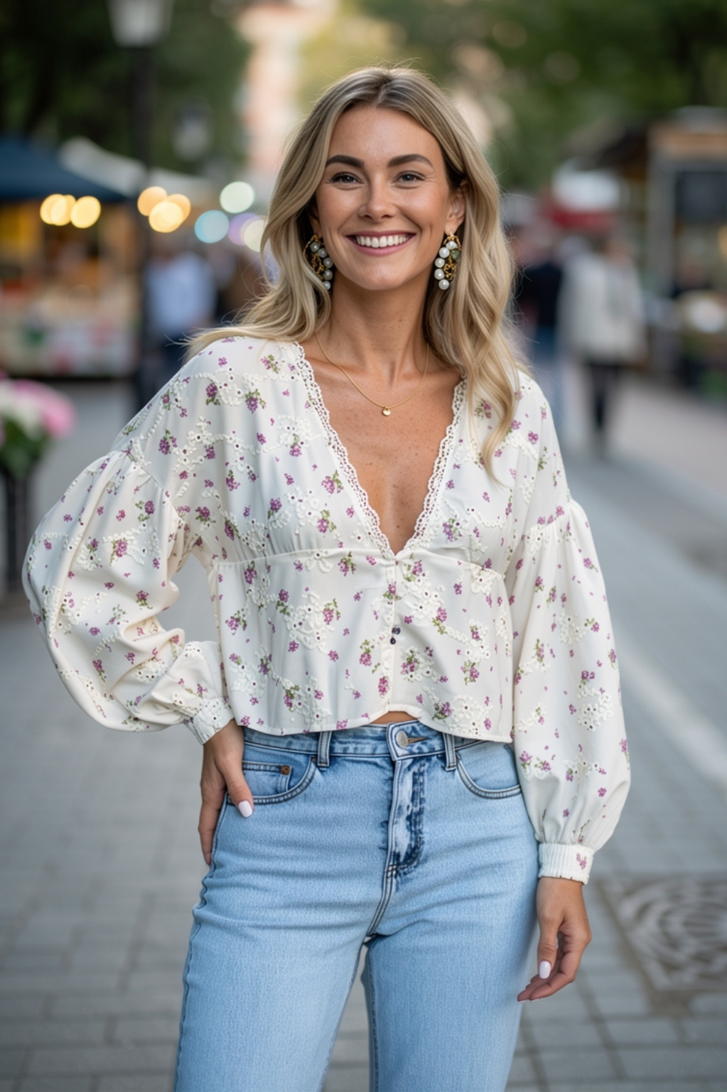 Élise | Fleur Blouse