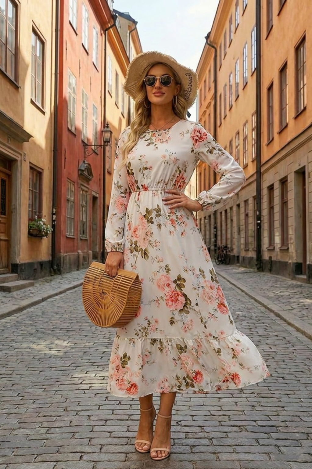 Lena | Floral Dress