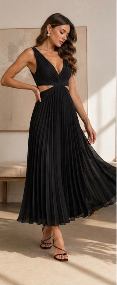 Valentina | Radiant Twist Maxi Dress