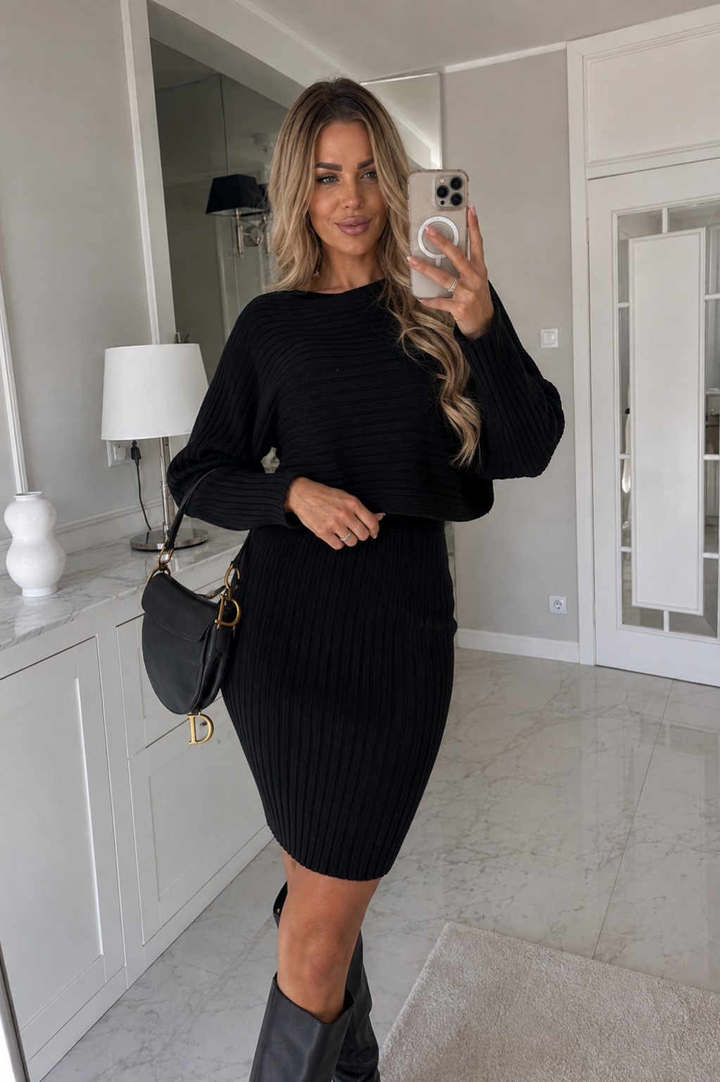 Livia | Knit 2-in-1 Dress Set