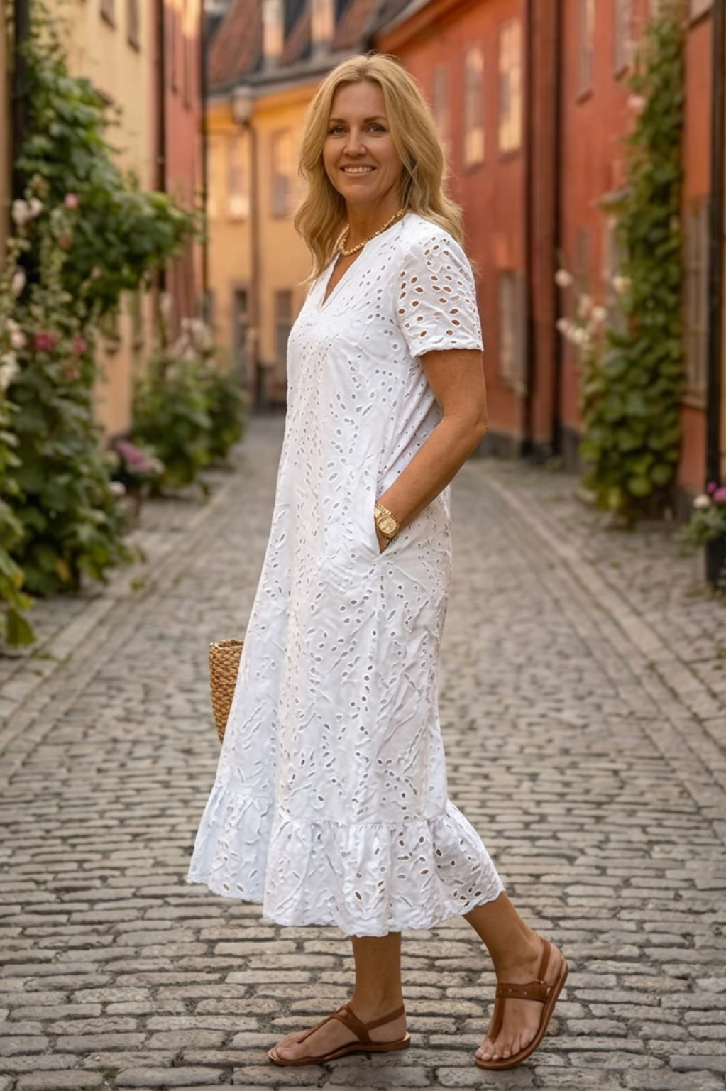 Sigrid | Airy Lace Dress