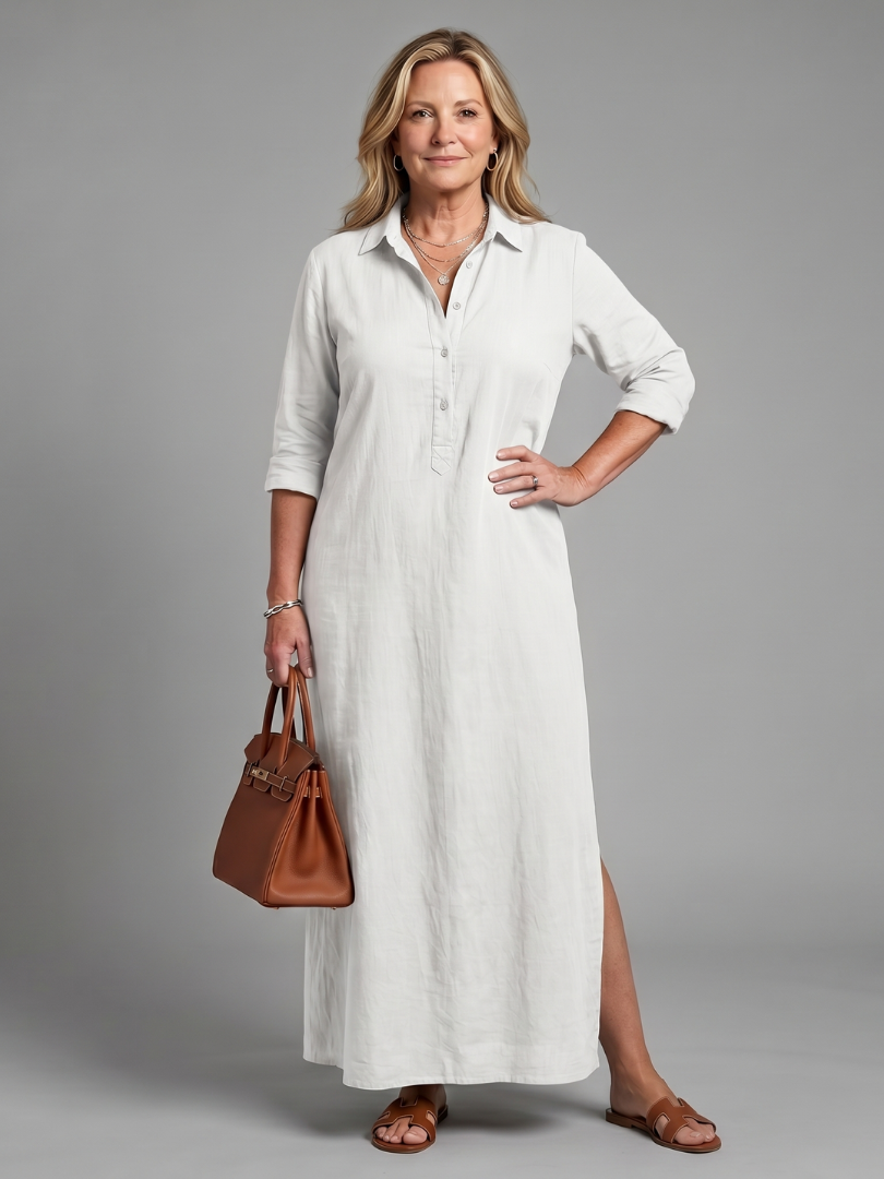 Freya| Long-Sleeve Maxi Dress