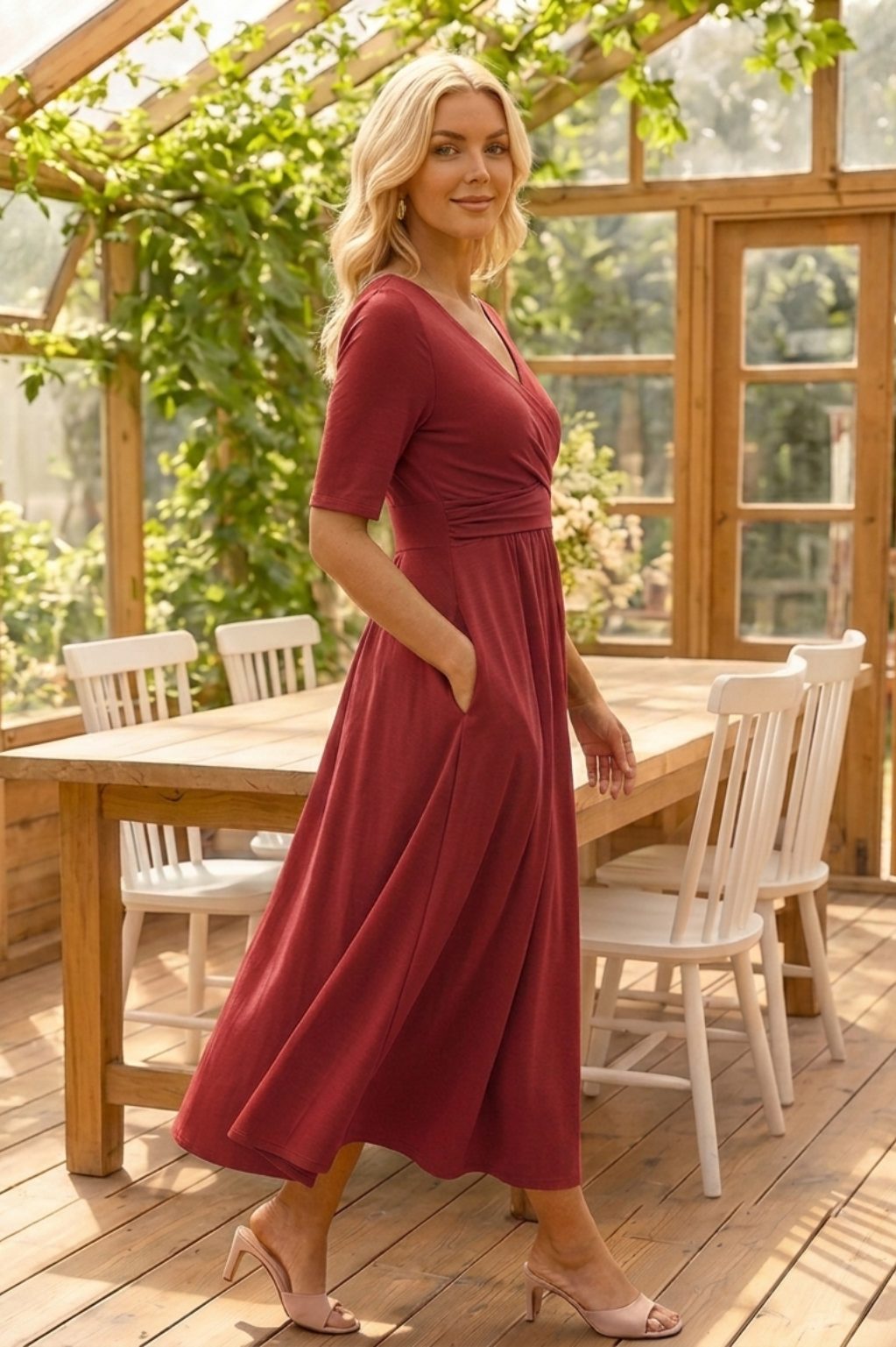 Sofia | Short-Sleeve Dress