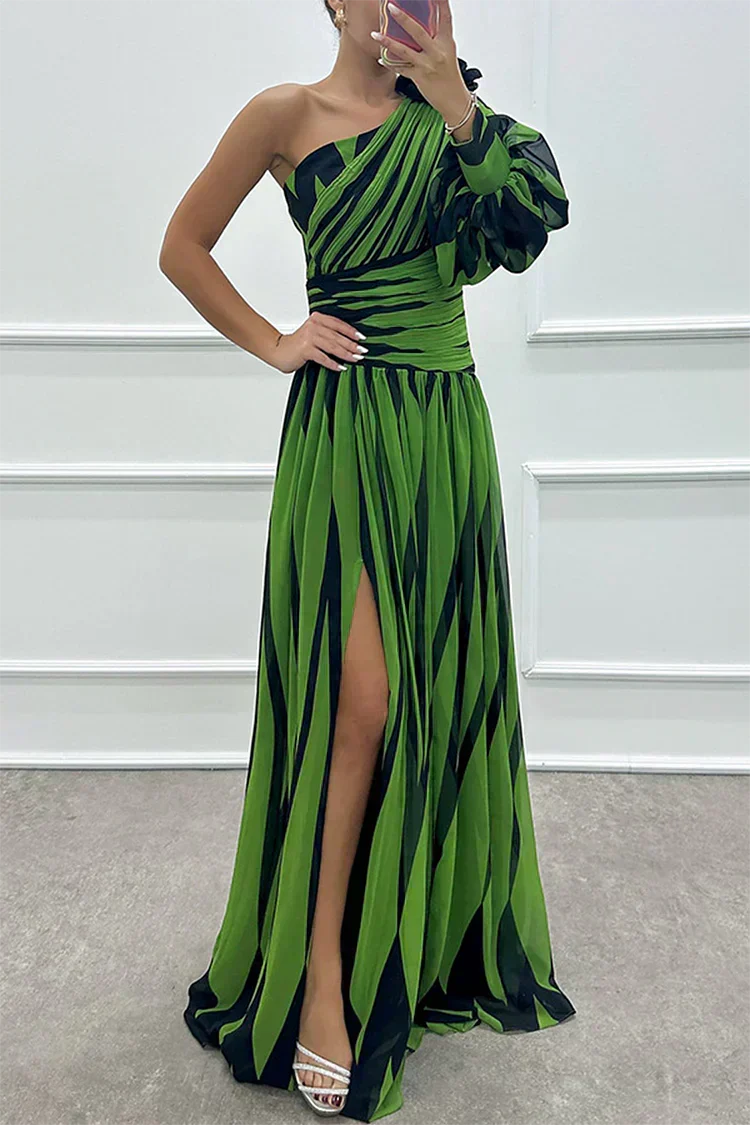 Tessa | Elegant Striped Maxi Dress