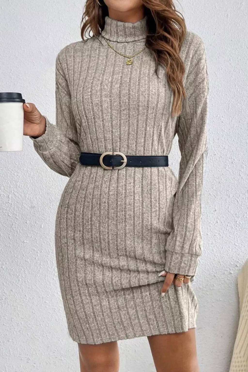 Amelia | Soft Ribbed Dress