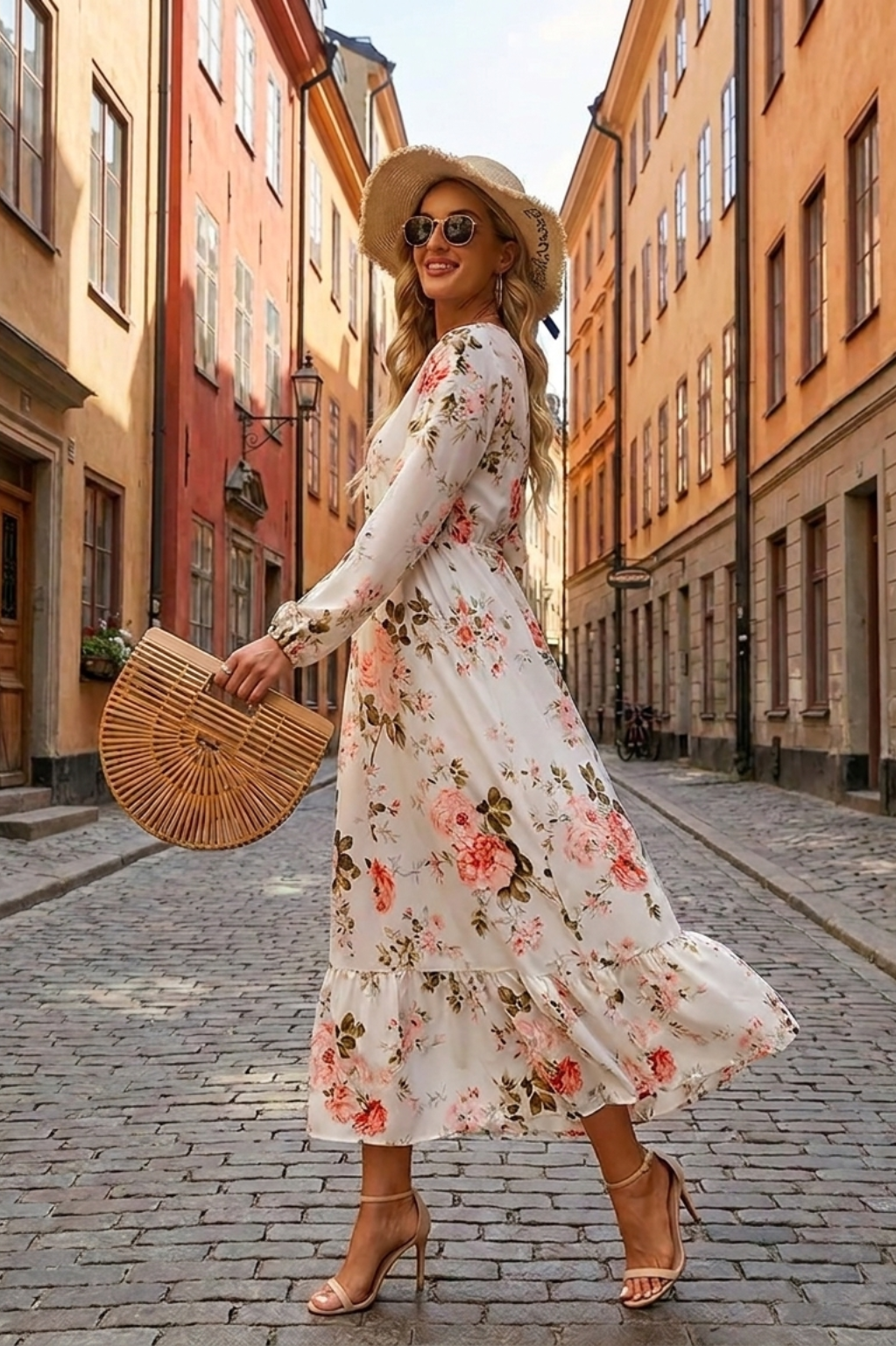 Lena | Floral Dress
