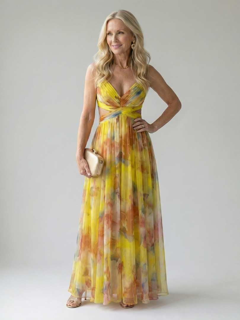 Valleria | Soft Wrap Maxi Dress