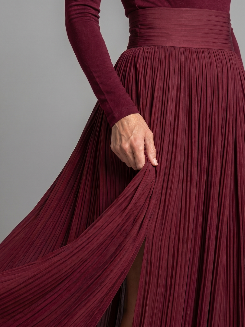 Margot | Turtleneck Midi Dress