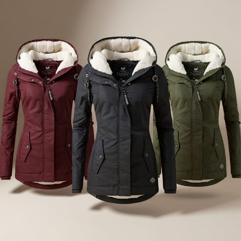 Elina | Lined Winter Jacket