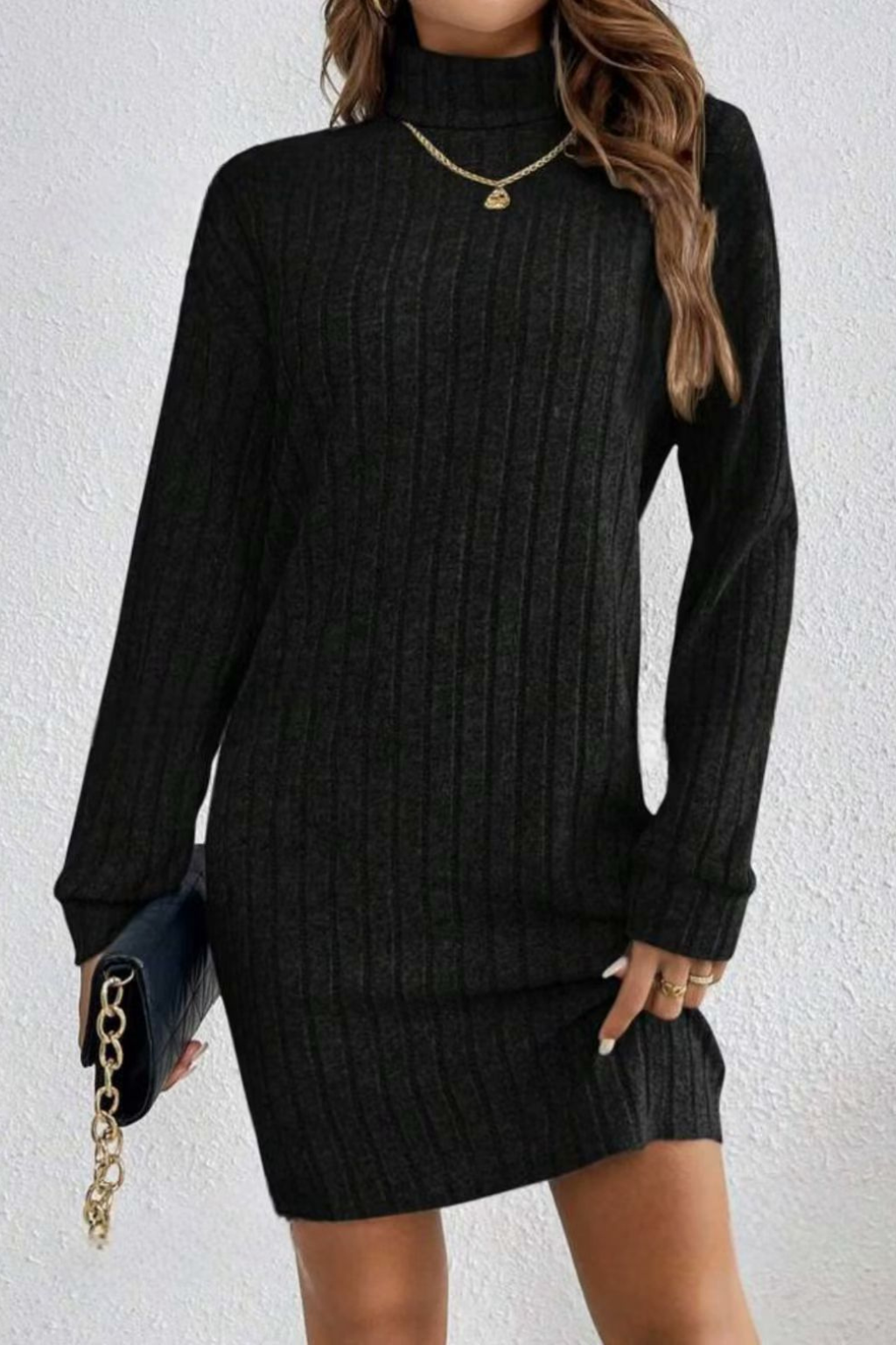 Amelia | Soft Ribbed Dress