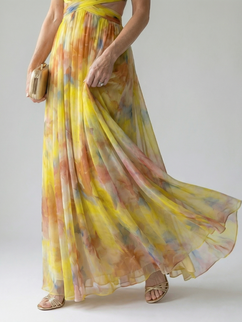 Valleria | Soft Wrap Maxi Dress