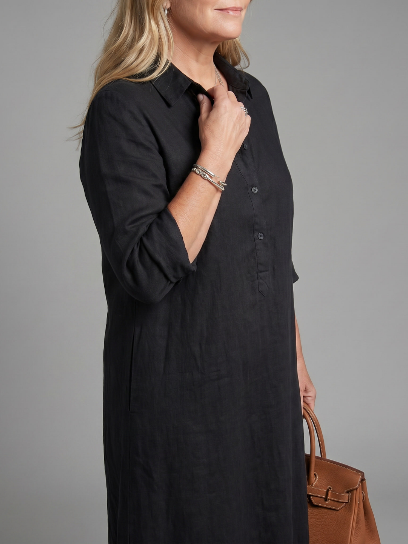 Freya| Long-Sleeve Maxi Dress