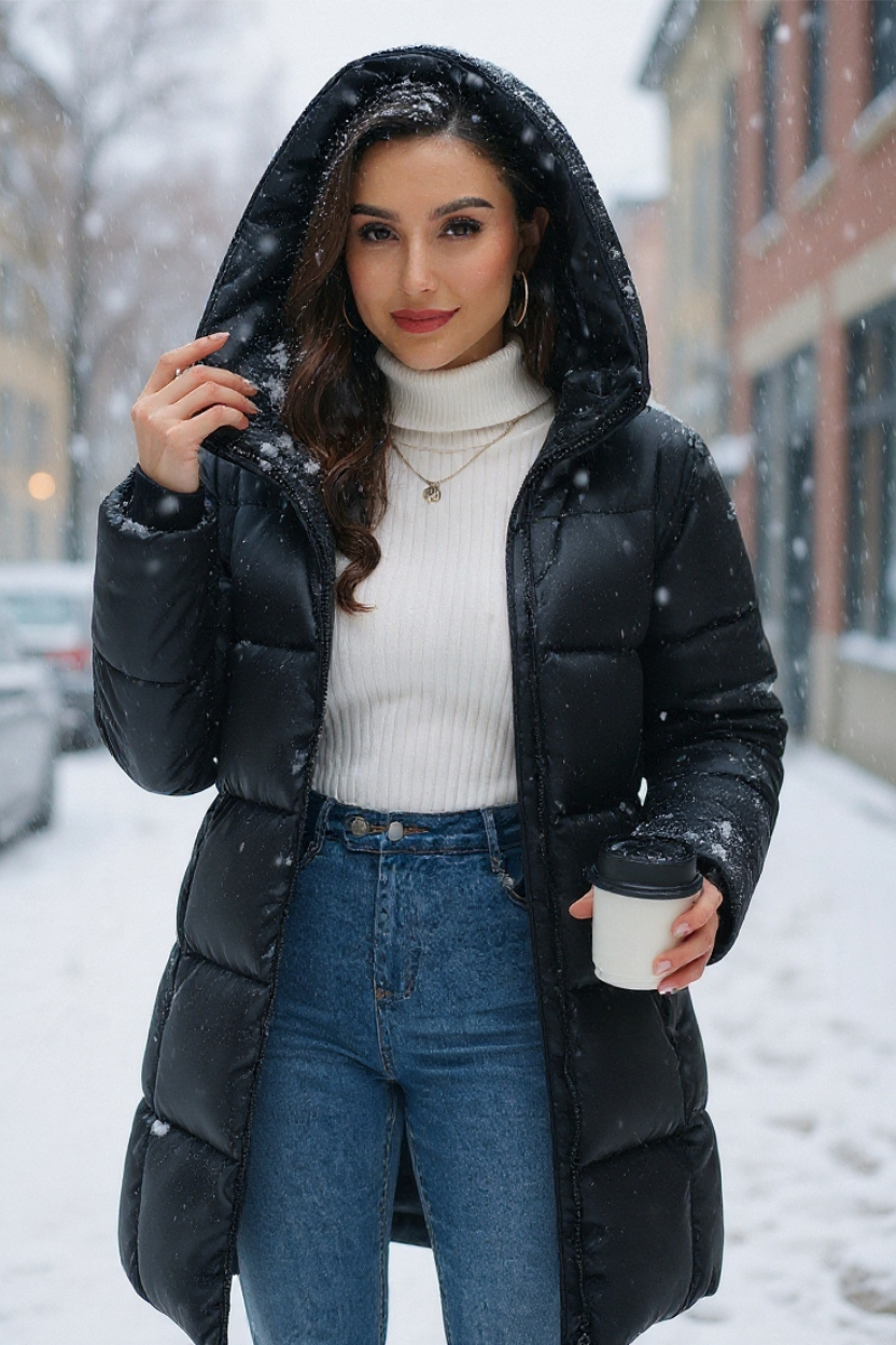 Elsa | Long Puffer Jacket