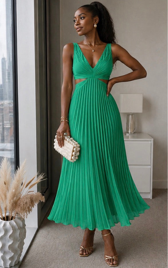 Valentina | Radiant Twist Maxi Dress